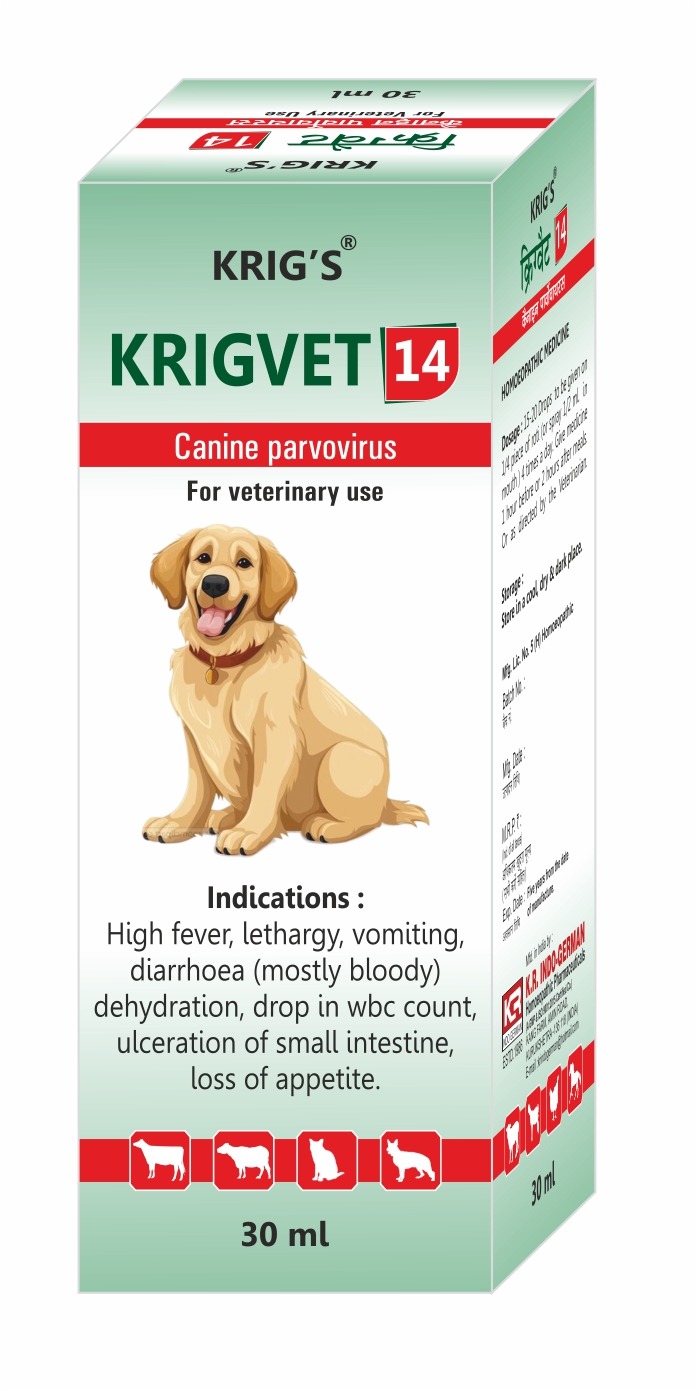 KRIGVET 14 (CANINE PARVOVIRUS) – K R INDO GERMAN HOMOEOPATHIC ...