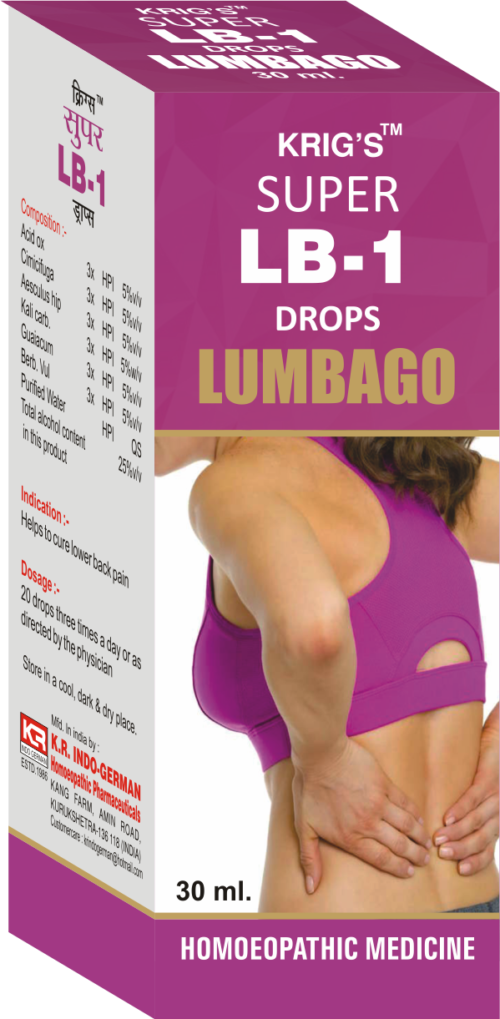 LB-1 Drops (Lumbago) (30 ml)