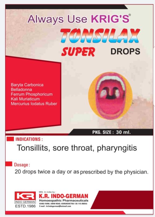 Tonsilax Super Drops (30 ml)