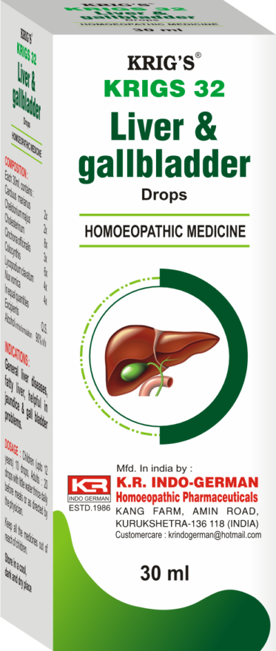 Krigs 32 ( Liver and Gall Bladder Drops ) – K R INDO GERMAN ...