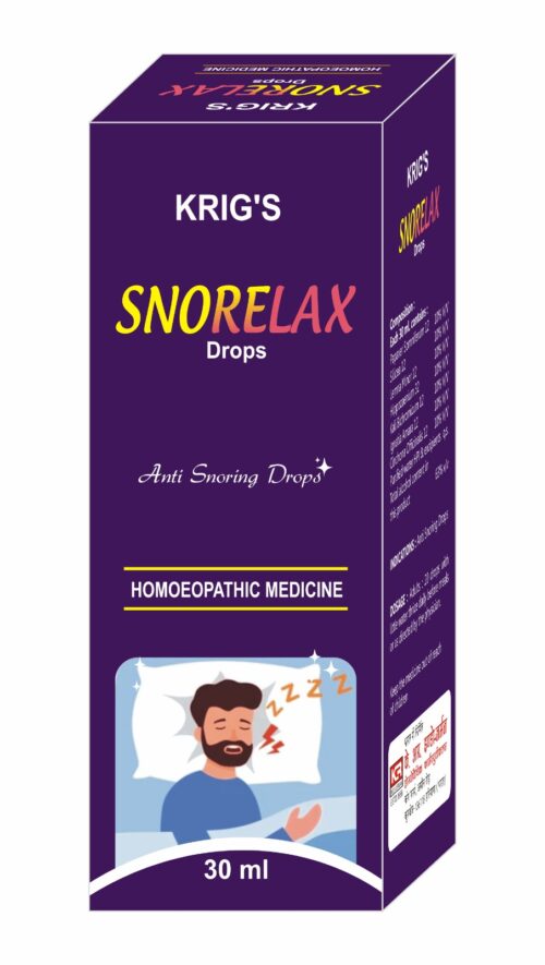 KRIG'S SNORELAX DROPS (30 ML)