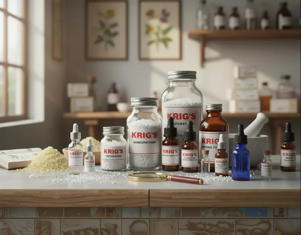 Triturations and Mother Tincture